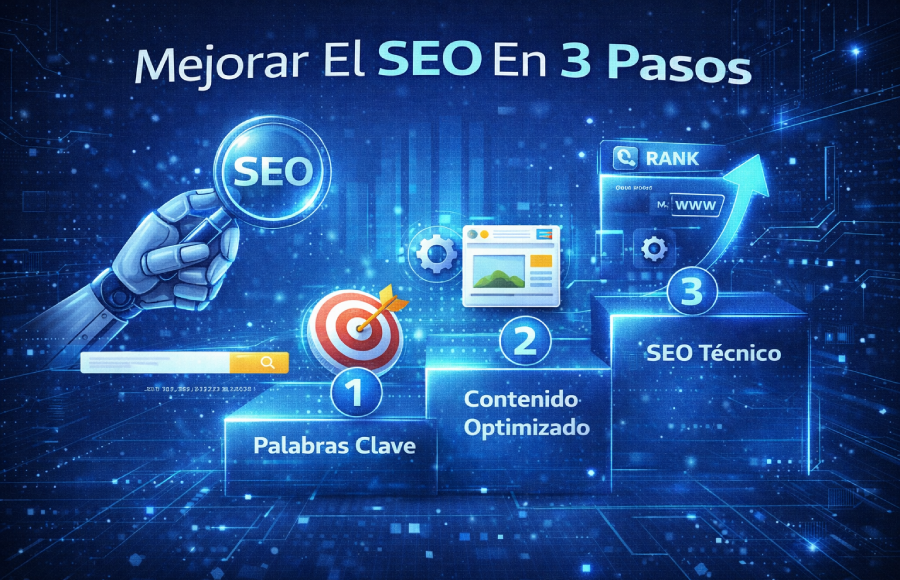 mejorar el seo en 3 pasos ia