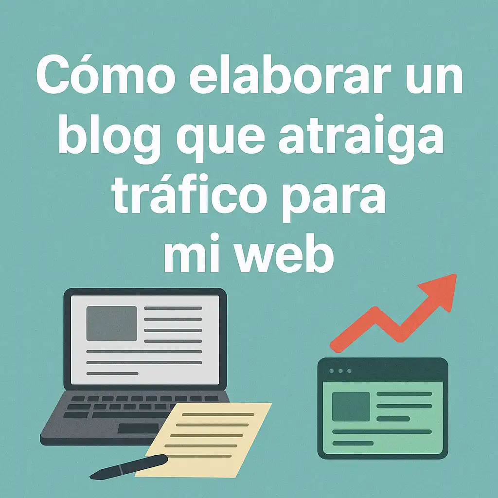 Cómo elaborar un blog que atraiga tráfico para mi web