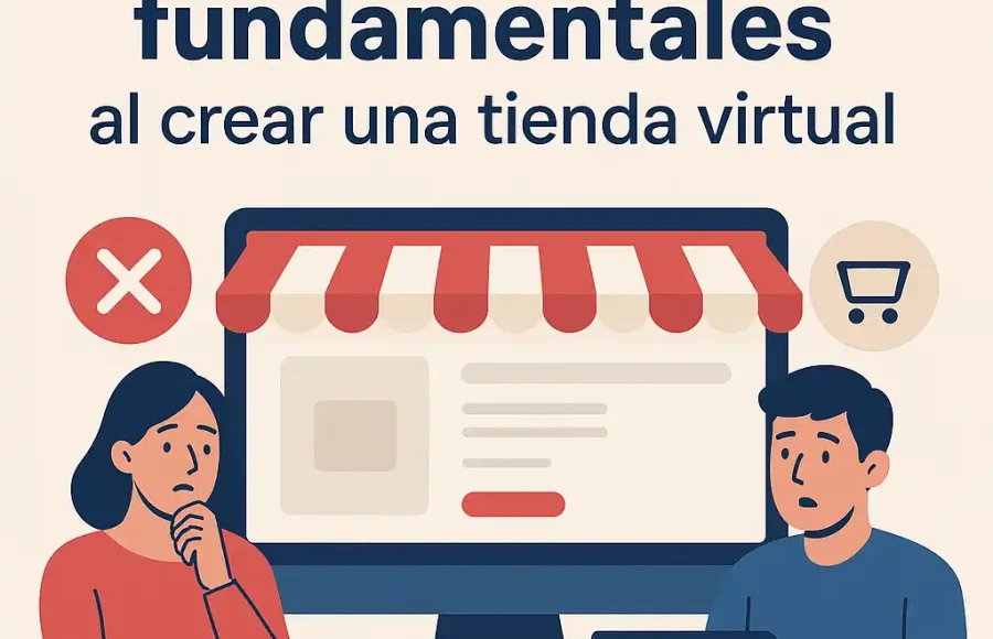 Evita errores fundamentales al crear una tienda virtual