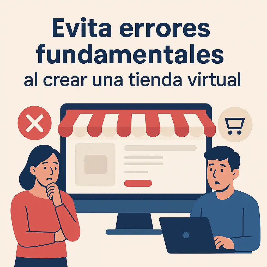 Evita errores fundamentales al crear una tienda virtual