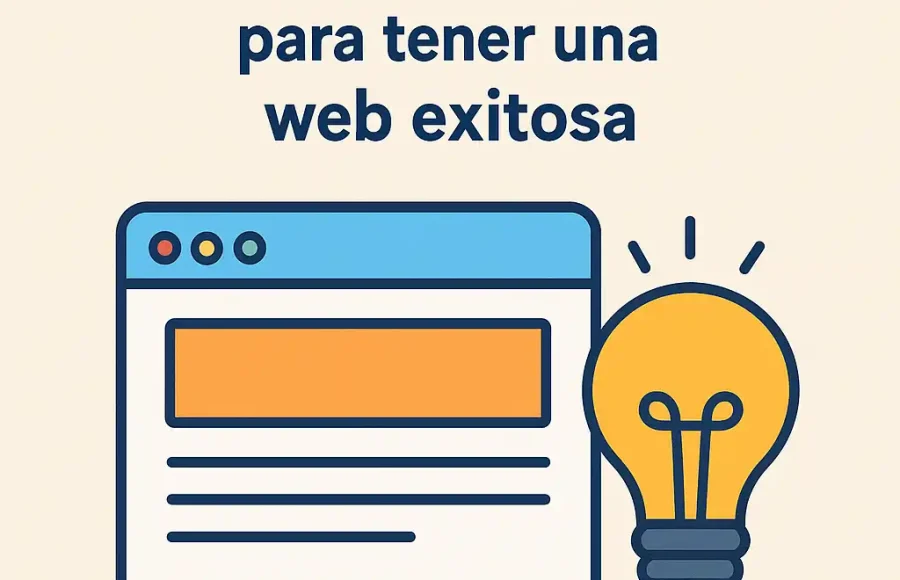 Las 2 cosas indispensables para tener una web exitosa