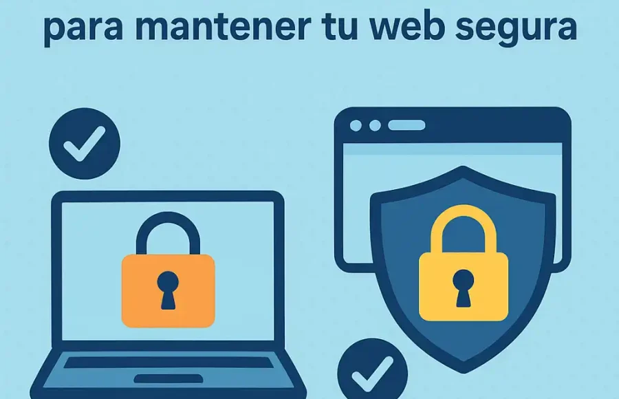2 consejos indispensables para mantener tu web segura