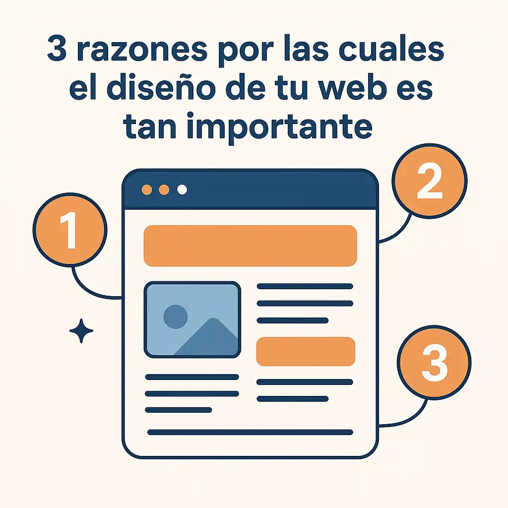 3 razones por las cuales el diseño de tu web es tan importante