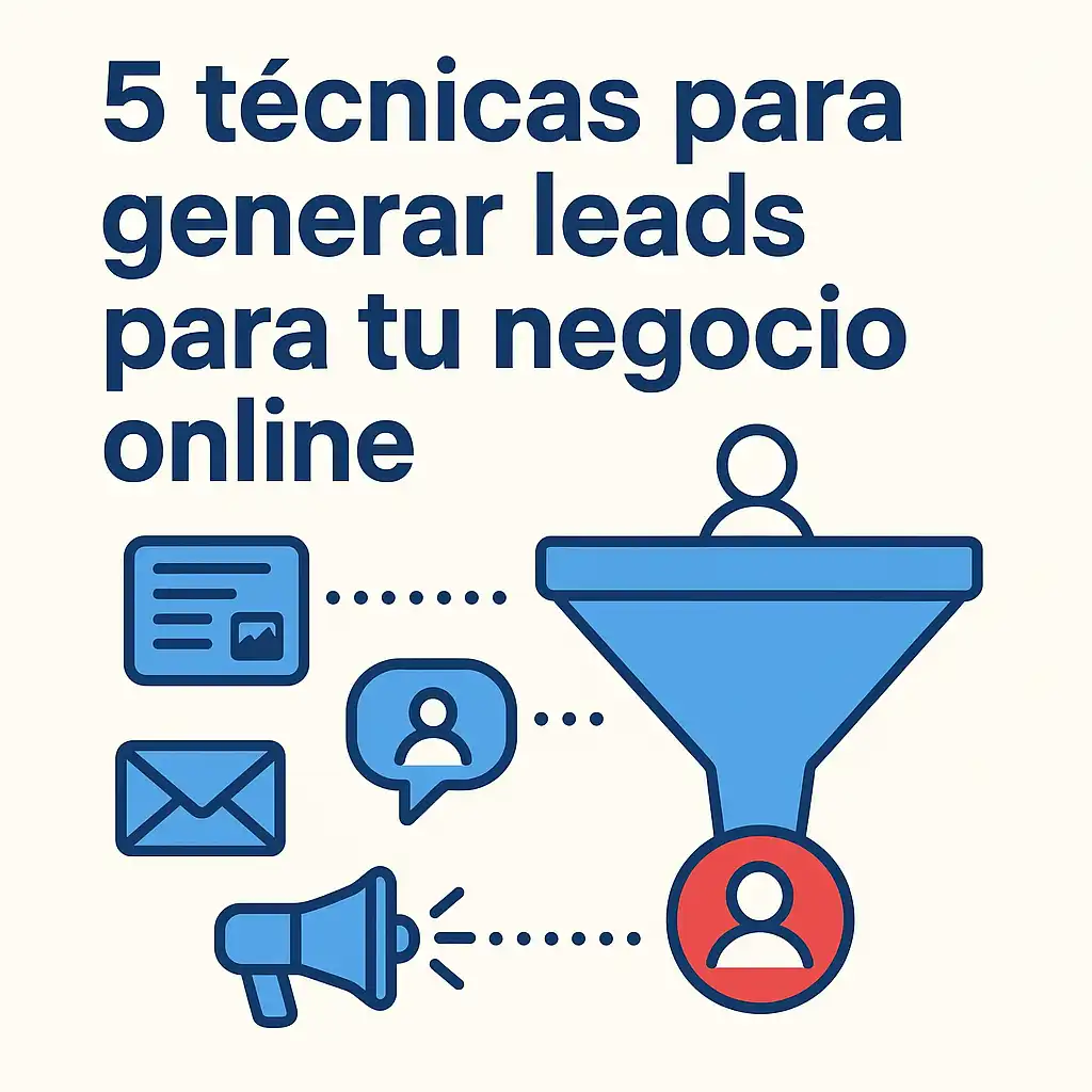 5 técnicas para generar leads para tu negocio online