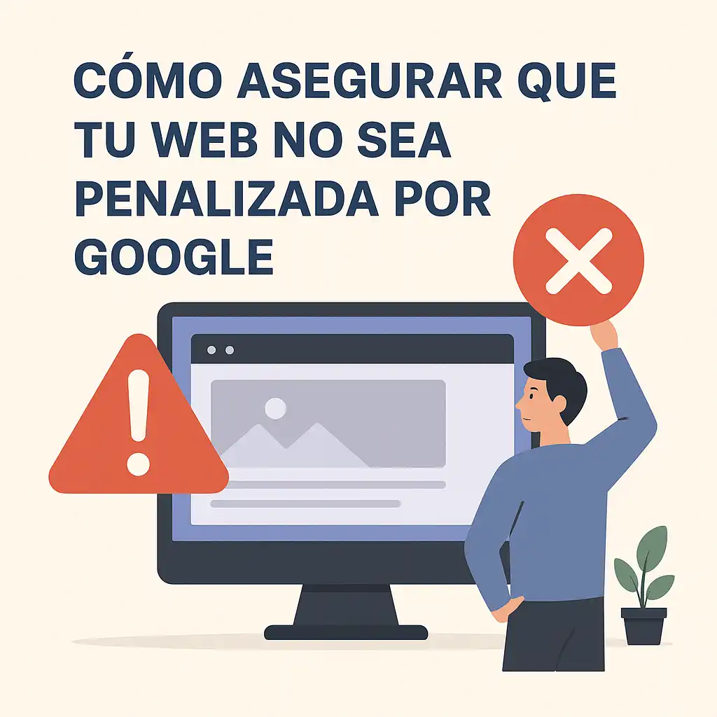 Cómo asegurar que tu web no sea penalizada por Google
