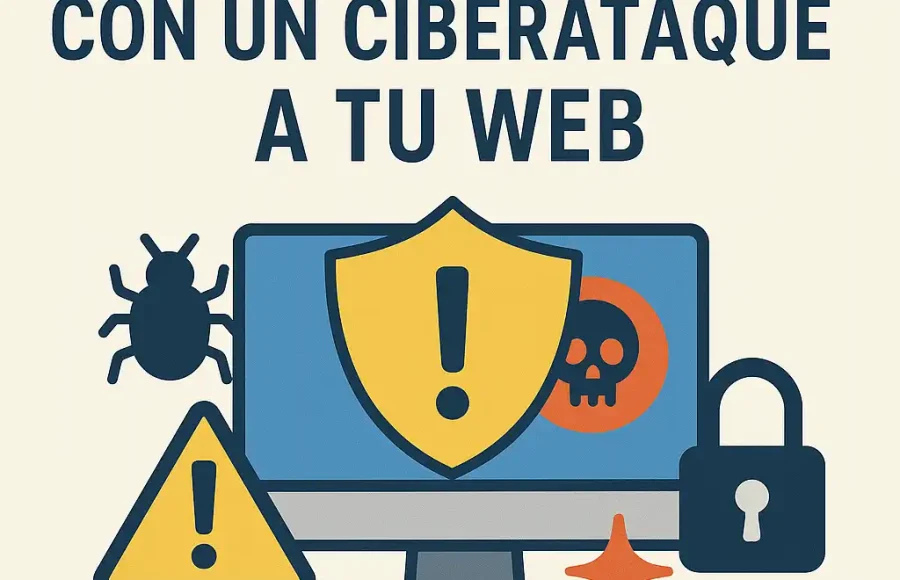 Cómo lidiar con un ciberataque a tu web