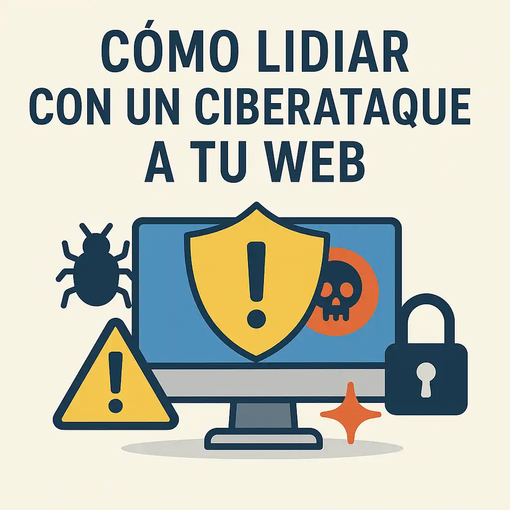 Cómo lidiar con un ciberataque a tu web