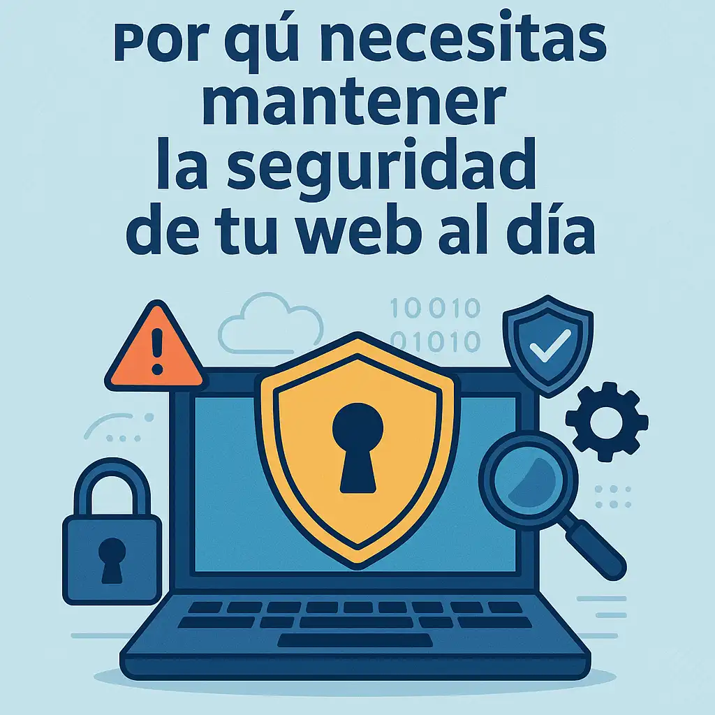 Por qué necesitas mantener la seguridad de tu web al día