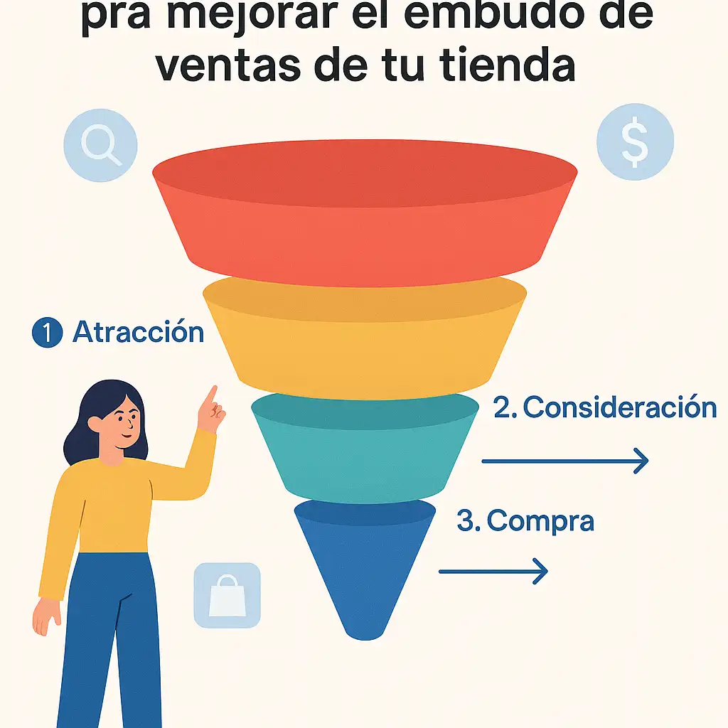 Te presentamos un plan para mejorar el embudo de ventas de tu tienda