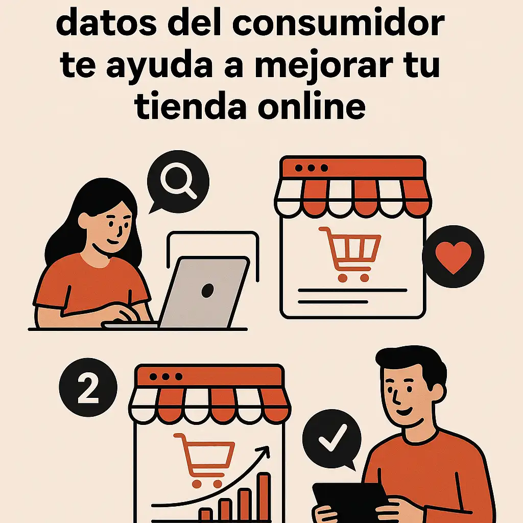2 Formas en las que tener datos del consumidor te ayuda a mejorar tu tienda online