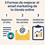 3 Formas de mejorar el email marketing de tu tienda online