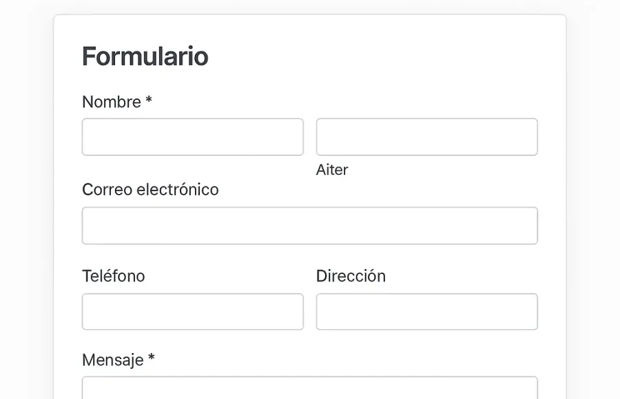 Prepara un formulario en tu web de WordPress con Gravity