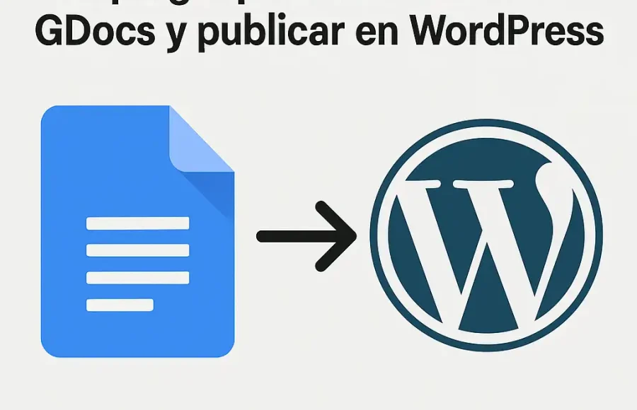 WordPress for Google Docs, un plugin para escribir en Gdocs y publicar en WordPress