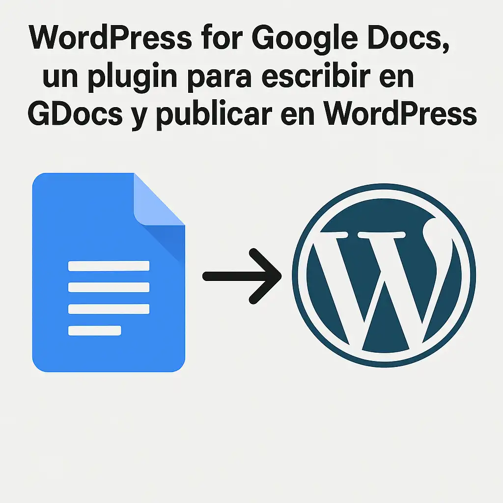 WordPress for Google Docs, un plugin para escribir en Gdocs y publicar en WordPress