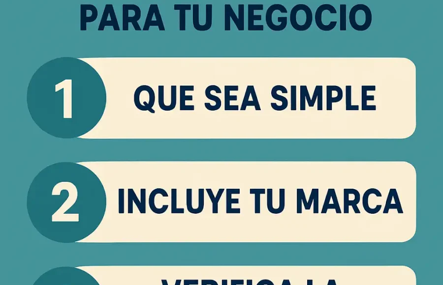 3 Consejos para comprar un nombre de dominio para tu negocio