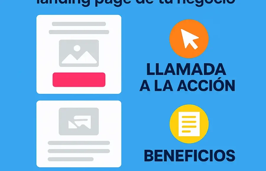 3 Elementos indispensables de una landing page de tu negocio