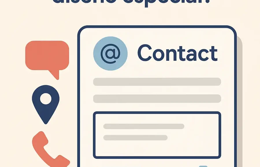 Por qué tu página de contactos también necesita un diseño especial