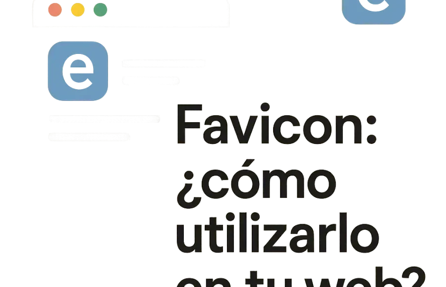 Favicon: ¿cómo utilizarlo en tu web?