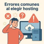 Errores comunes al elegir hosting
