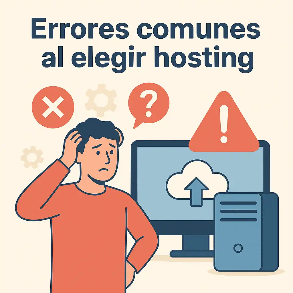Errores comunes al elegir hosting Errores comunes al elegir hosting