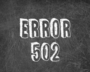ERROR 502