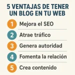 5 ventajas de tener un blog en tu web