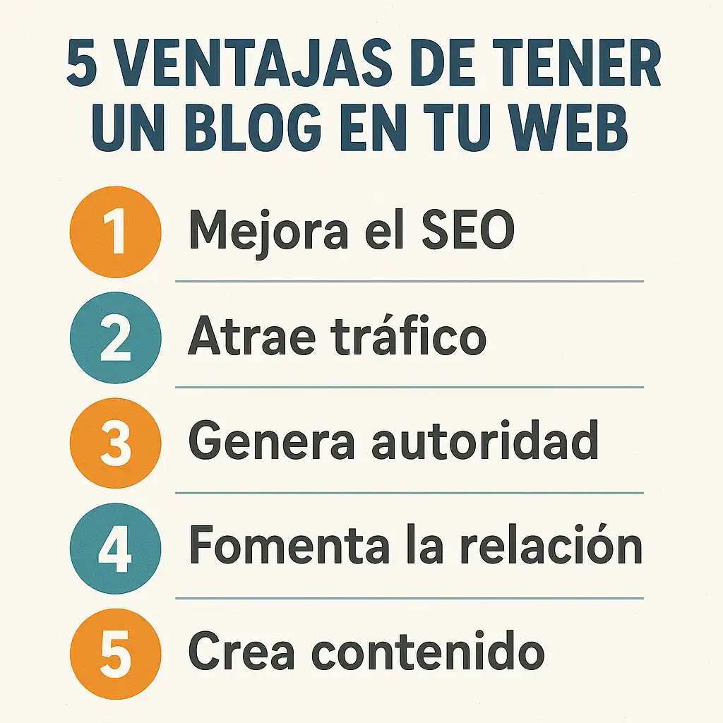 5 ventajas de tener un blog en tu web