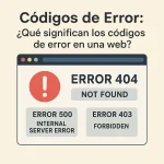 Códigos de Error: ¿Qué significan los códigos de error en una web?