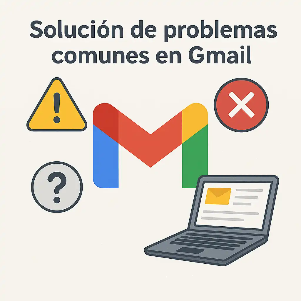 Solución de problemas comunes en Gmail