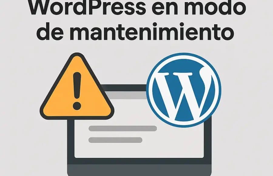 Así puedes poner WordPress en modo de mantenimiento