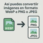Así puedes convertir imágenes en formato WebP a PNG o JPEG