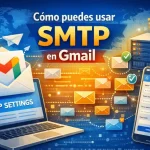 como usar smtp en gmail