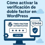 Cómo activar la verificación de doble factor en WordPress