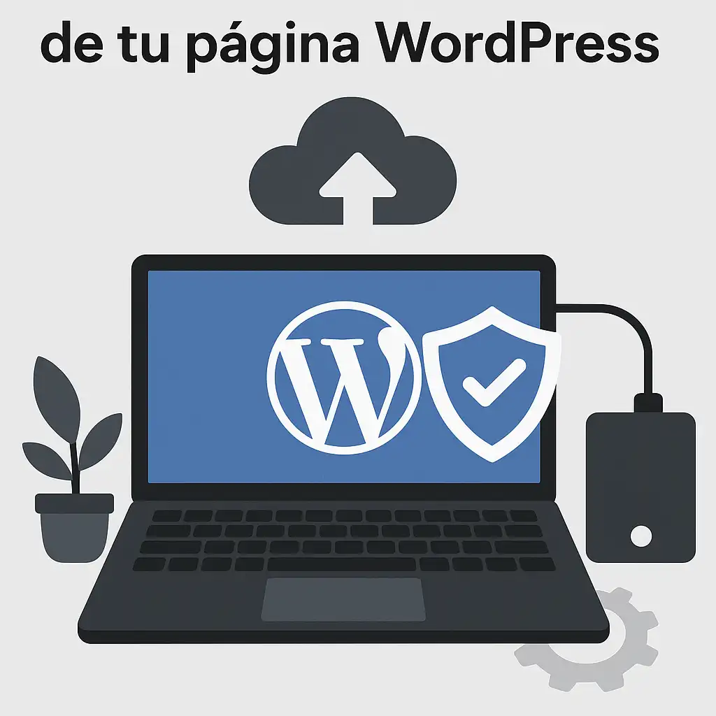 Crear una copia de seguridad de tu página WordPress