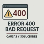 Error 400 Bad Request: Causas y soluciones
