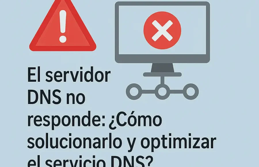 El servidor DNS no responde ¿Como solucionarlo y optimizar el servicio DNS El servidor DNS no responde: ¿Cómo solucionarlo y optimizar el servicio DNS?