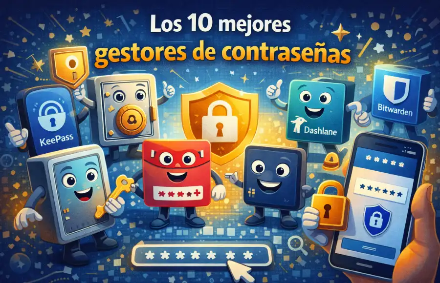 10 mejores gestores de claves