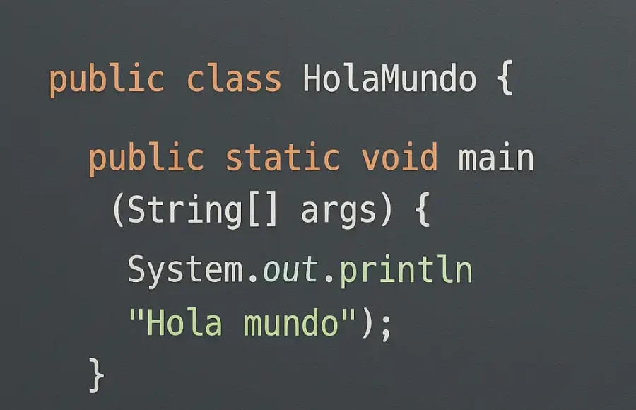 Hola mundo en Java