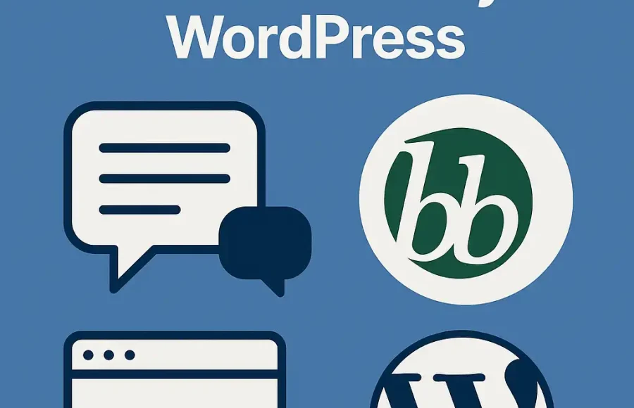 Cómo crear un foro con bbPress y WordPress