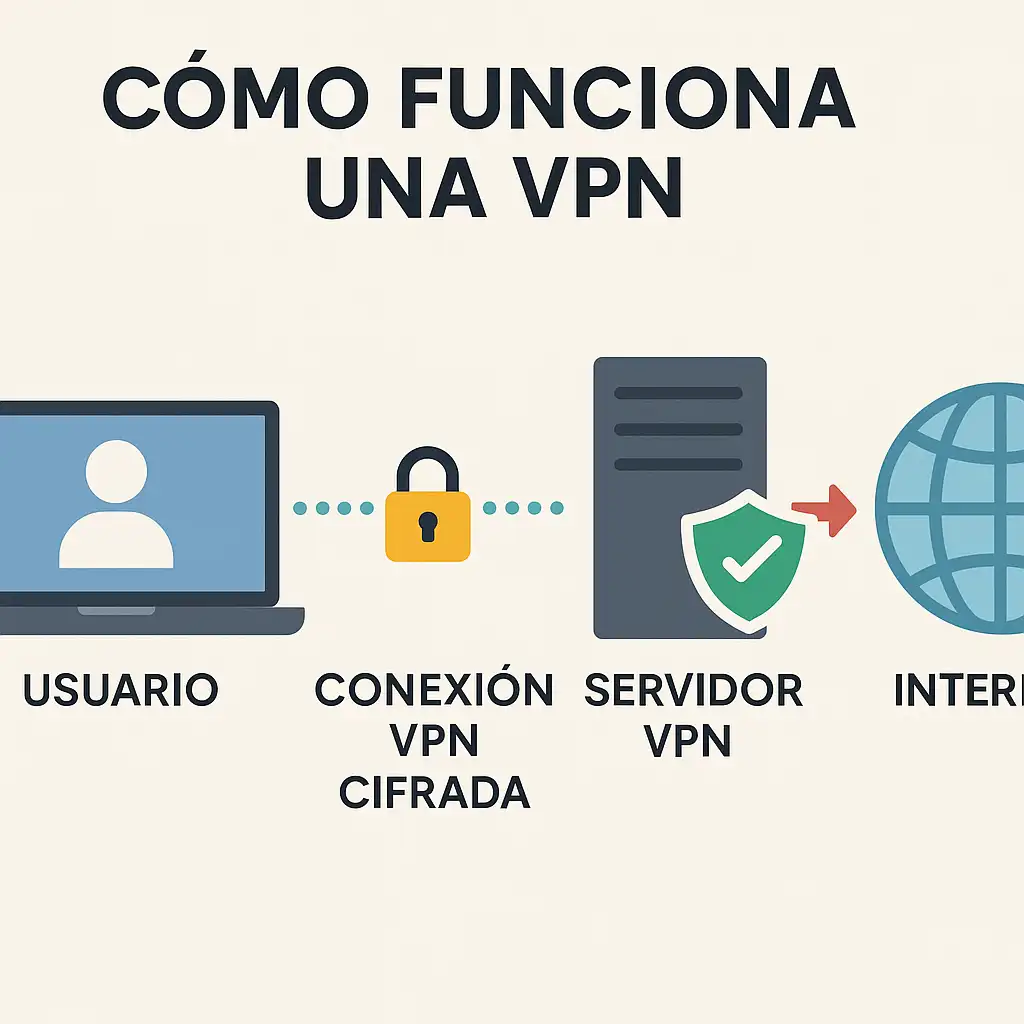 Cómo funciona una VPN