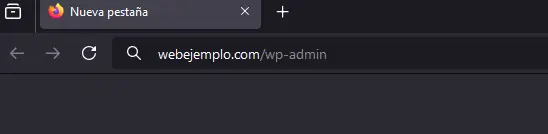 wp admin