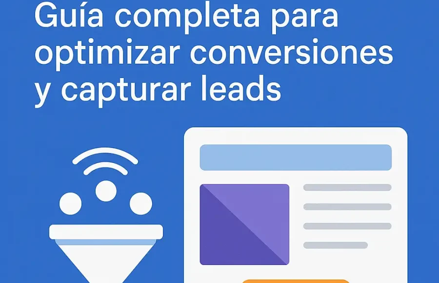 Landing Page: Guía completa para optimizar conversiones y capturar leads