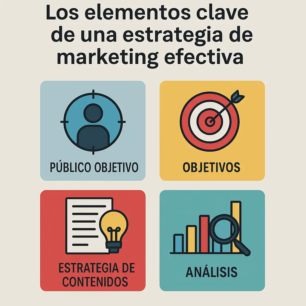 Los elementos clave de una estrategia de marketing efectiva