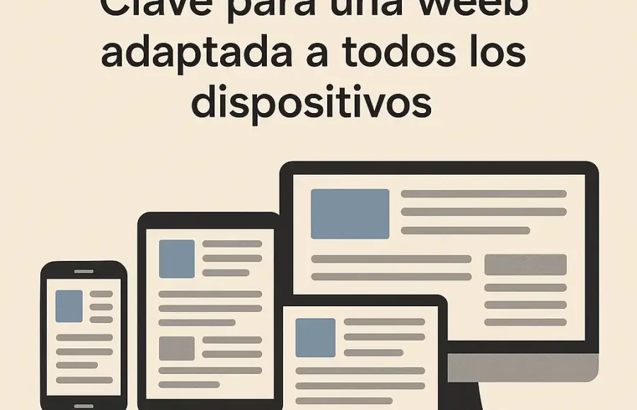 Diseño Responsive: Clave para una web adaptada a todos los dispositivos