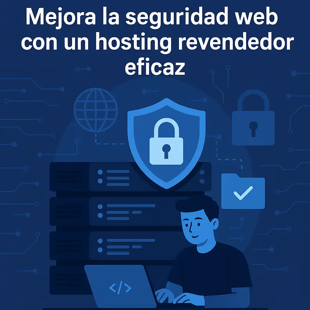 Mejora la seguridad web con un hosting revendedor eficaz