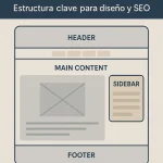 Partes de una página web: Estructura clave para diseño y SEO