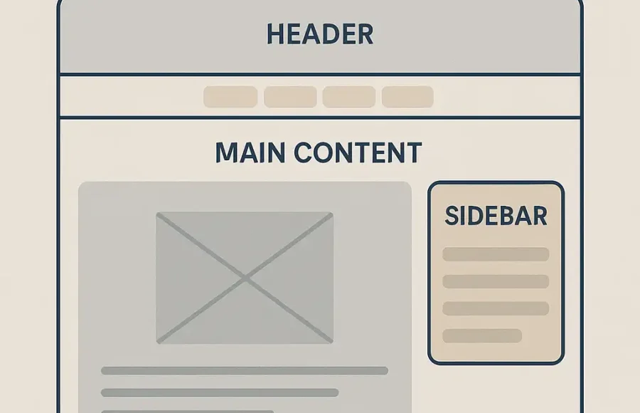 Partes de una página web: Estructura clave para diseño y SEO