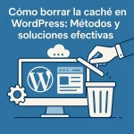 Cómo borrar la caché en WordPress: Métodos y soluciones efectivas