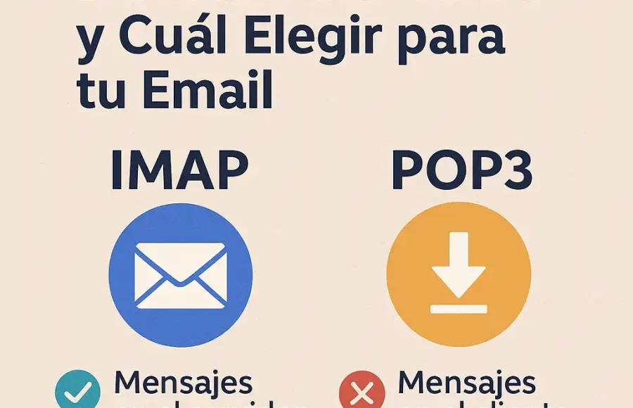IMAP y POP3: Diferencias Clave y Cuál Elegir para tu Email