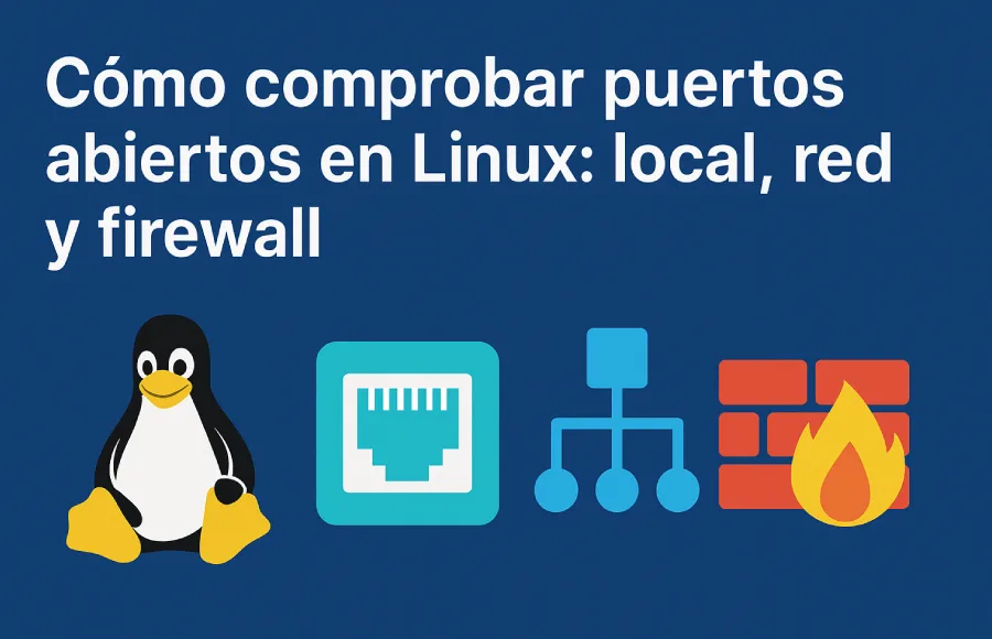 comprobar puertos